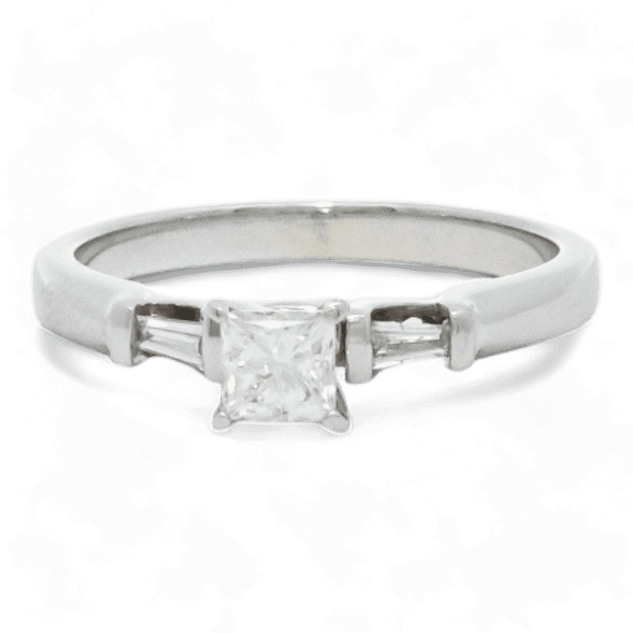  14k Yellow Gold Ring with 0.49 Carats of Diamonds
