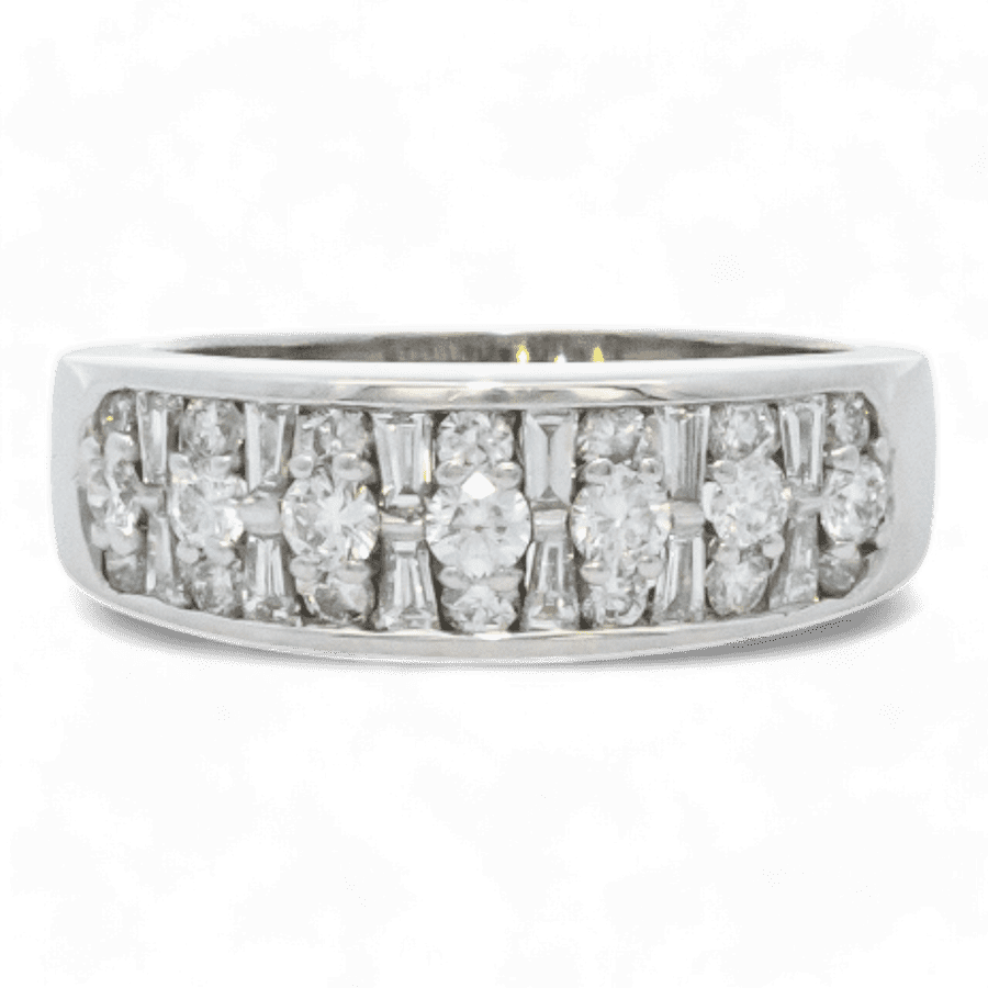  14k Yellow Gold Ring with 0.42 Carats of Diamonds