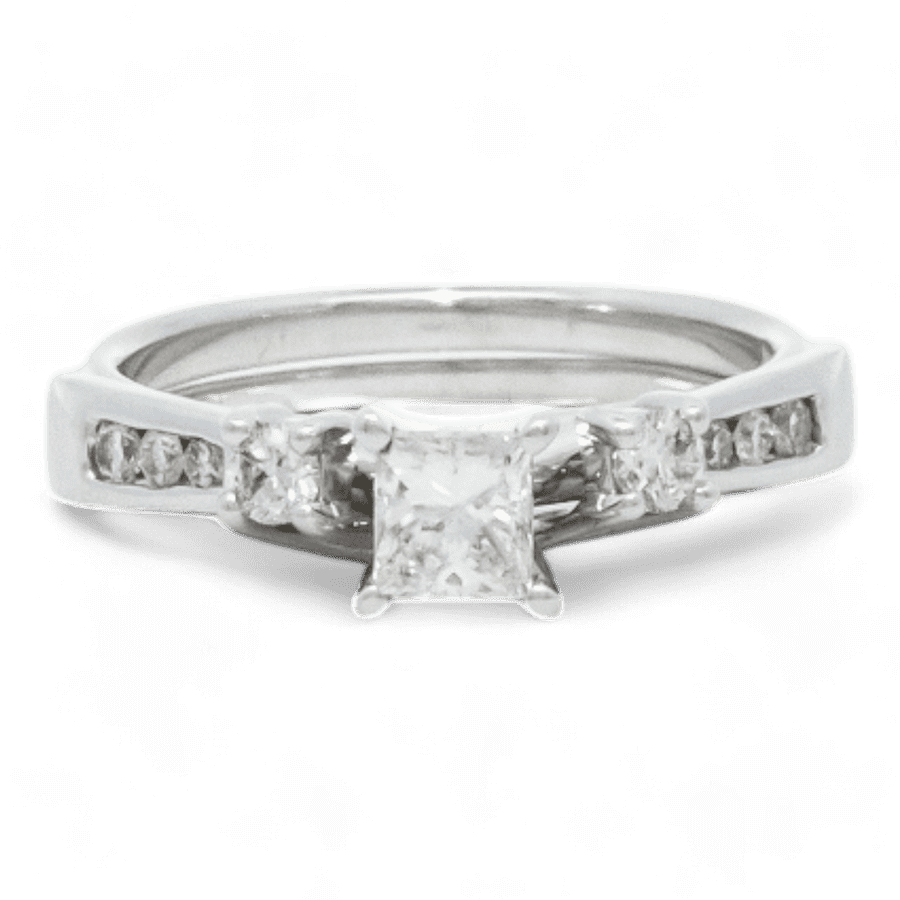 10k Yellow Gold Ring with 0.81 Carats of Diamonds