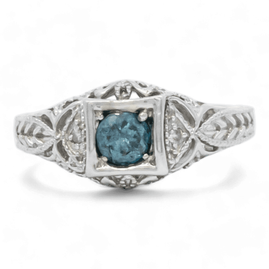  10k Yellow Gold Ring with 0.29 Carats of Diamonds