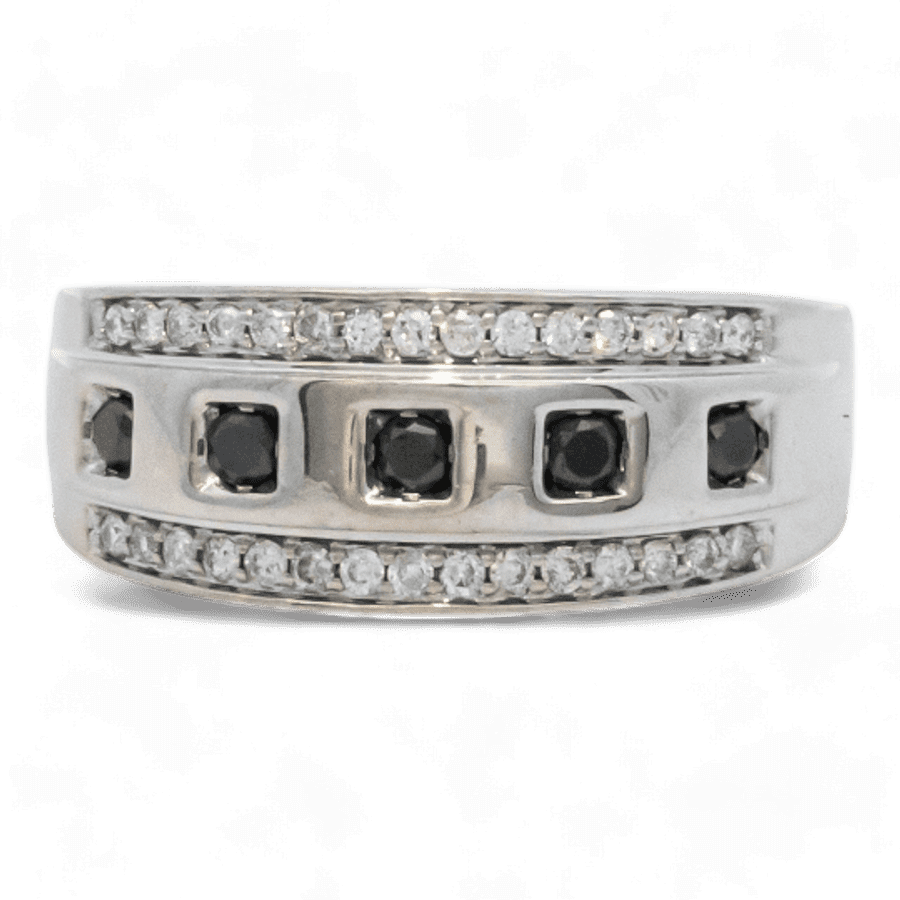  10k Yellow Gold Ring with 0.60 Carats of Diamonds