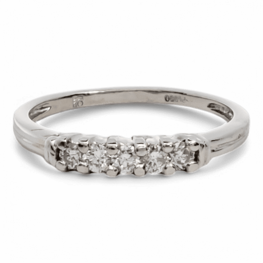  10k Yellow Gold Ring with 0.15 Carats of Diamonds
