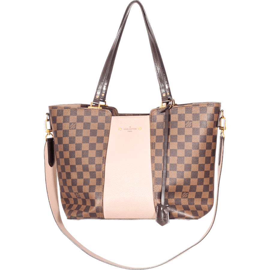 LOUIS VUITTON Louis Vuitton Jersey Shoulder Bag MM Damier Ebene