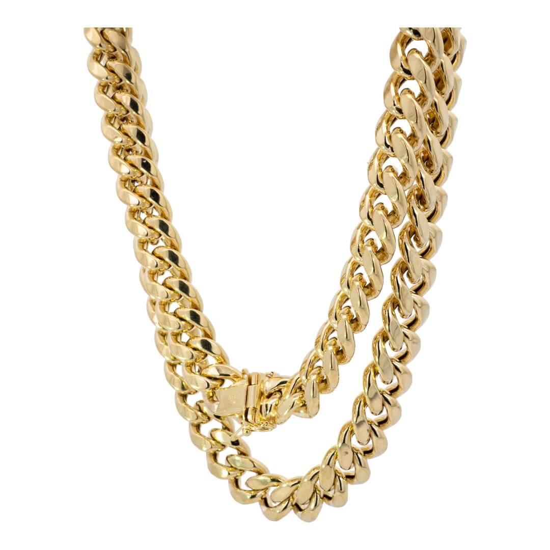 Picture of  Chain 14k Yellow Gold Cuban Style