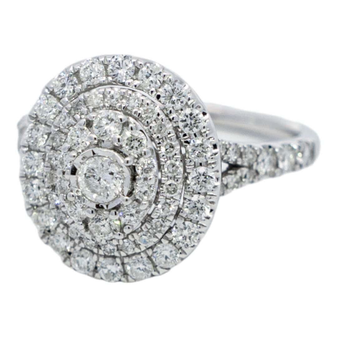 Picture of  Ring 14k White gold 71 Diamonds
