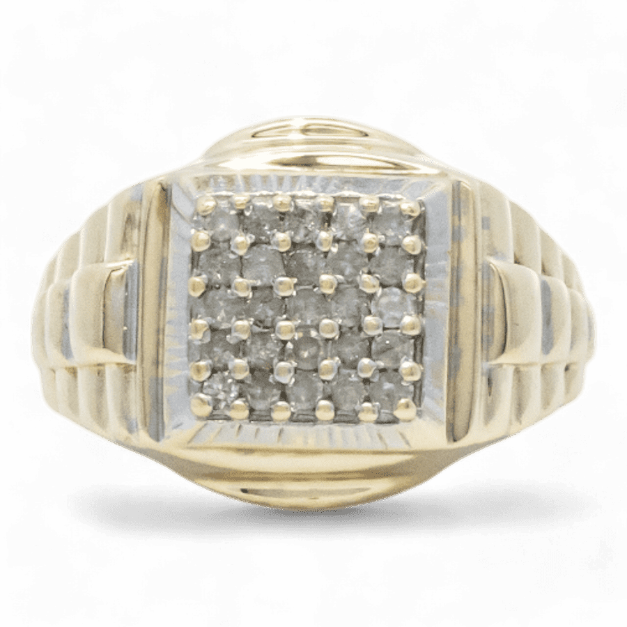  14k Yellow Gold Ring with 0.50 Carats of Diamonds