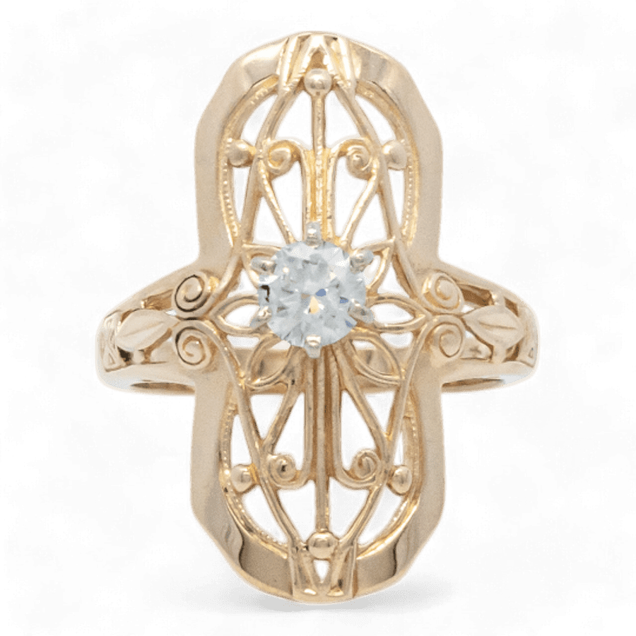  18k White Gold Ring with 0.33 Carats of Diamonds