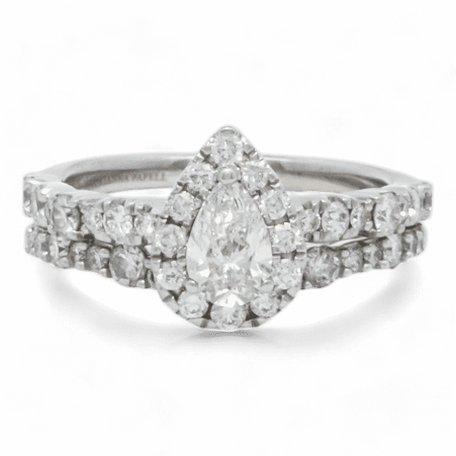  10k White Gold Ring with 1.46 Carats of Diamonds