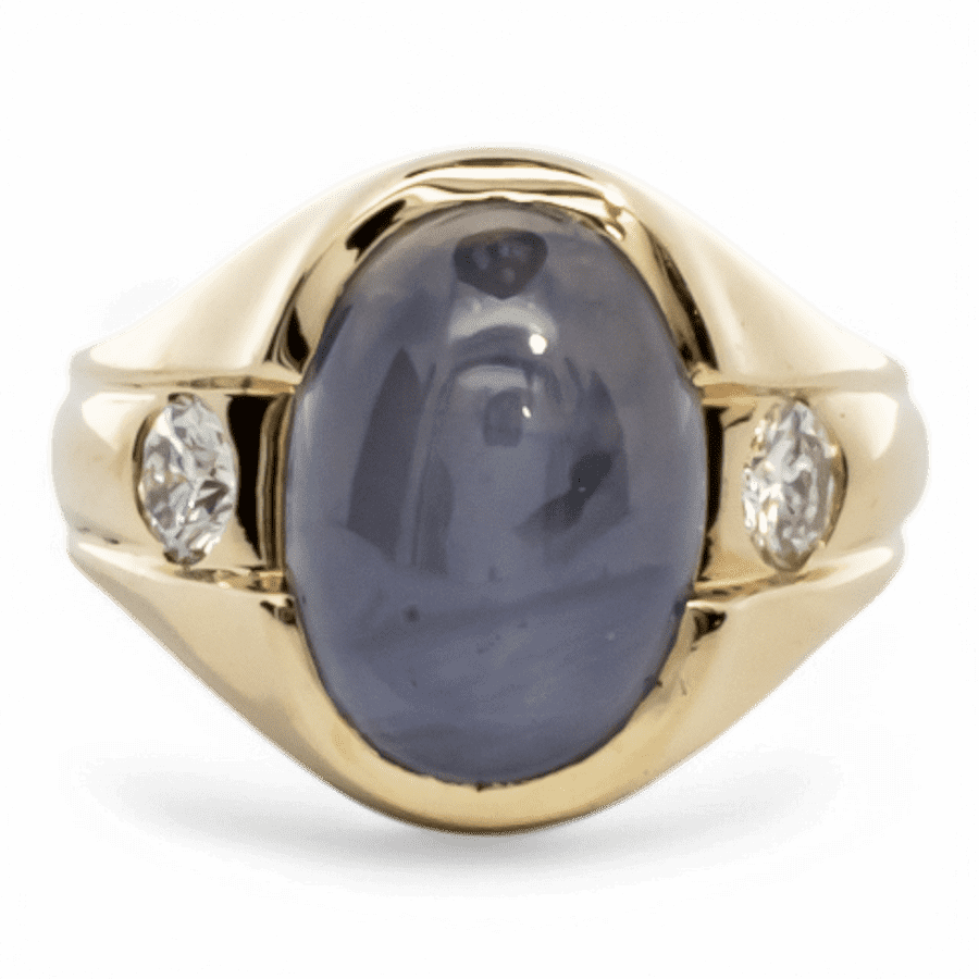  10k White Gold Ring with 0.30 Carats of Diamonds