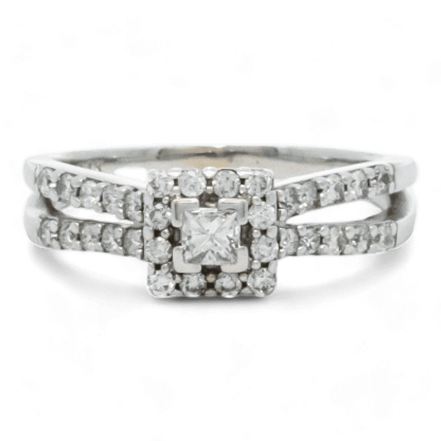  10k Yellow Gold Ring with 0.43 Carats of Diamonds