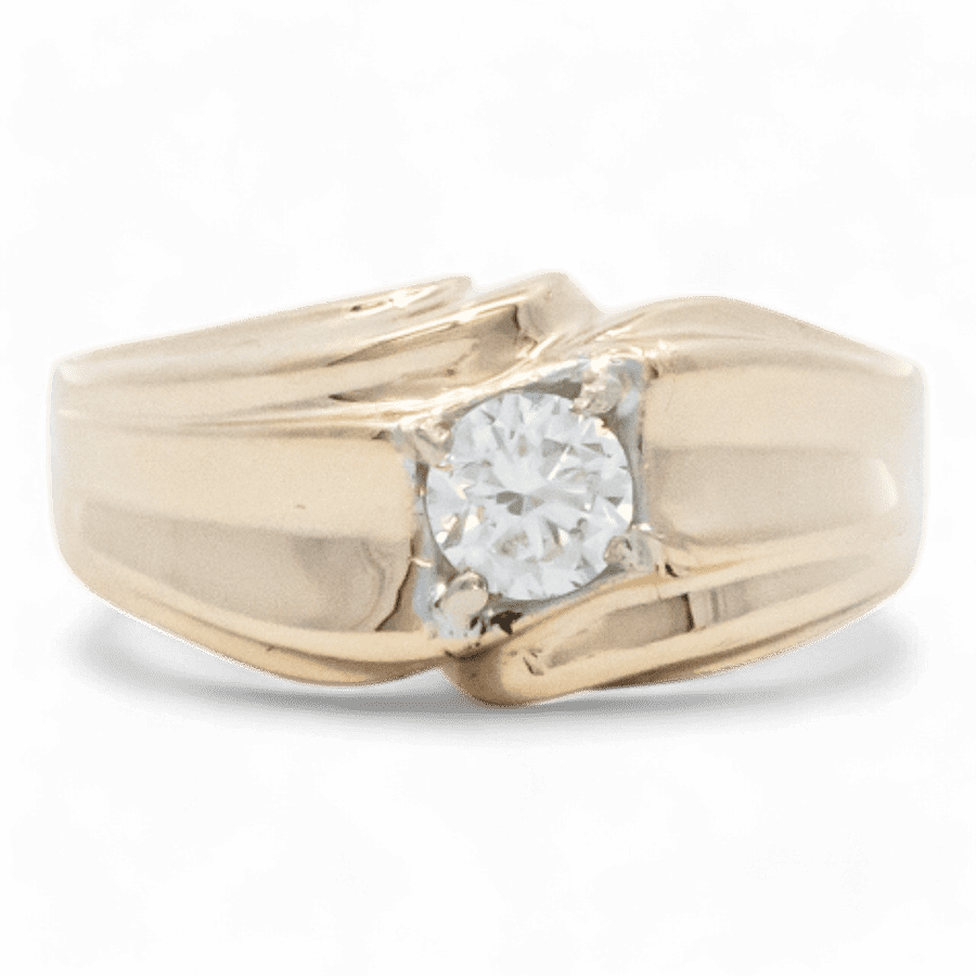  14k Yellow Gold Ring with 0.50 Carats of Diamonds