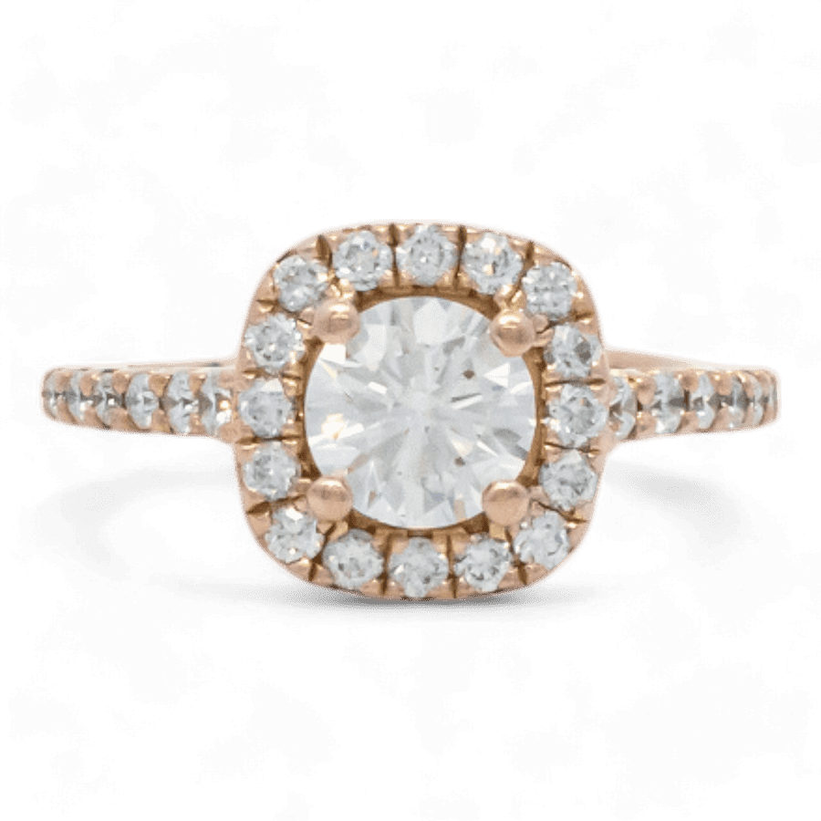  10k Yellow Gold Ring with 1.47 Carats of Diamonds