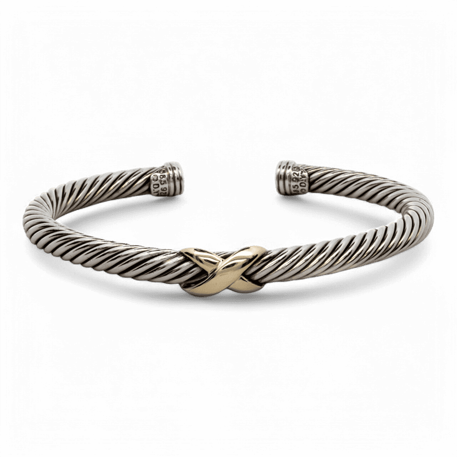 DAVID YURMAN David Yurman Sterling Silver Silver Bracelet