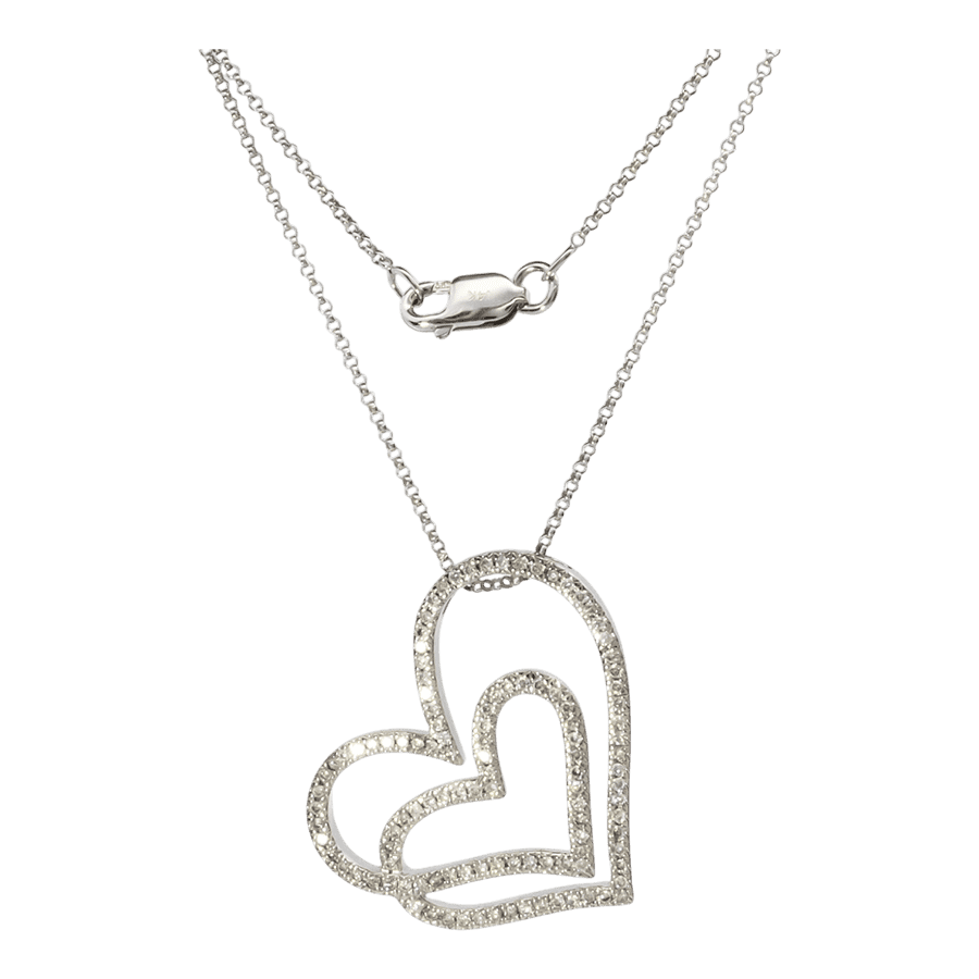  14k Yellow Gold Necklace with 0.70 Carats of Diamonds