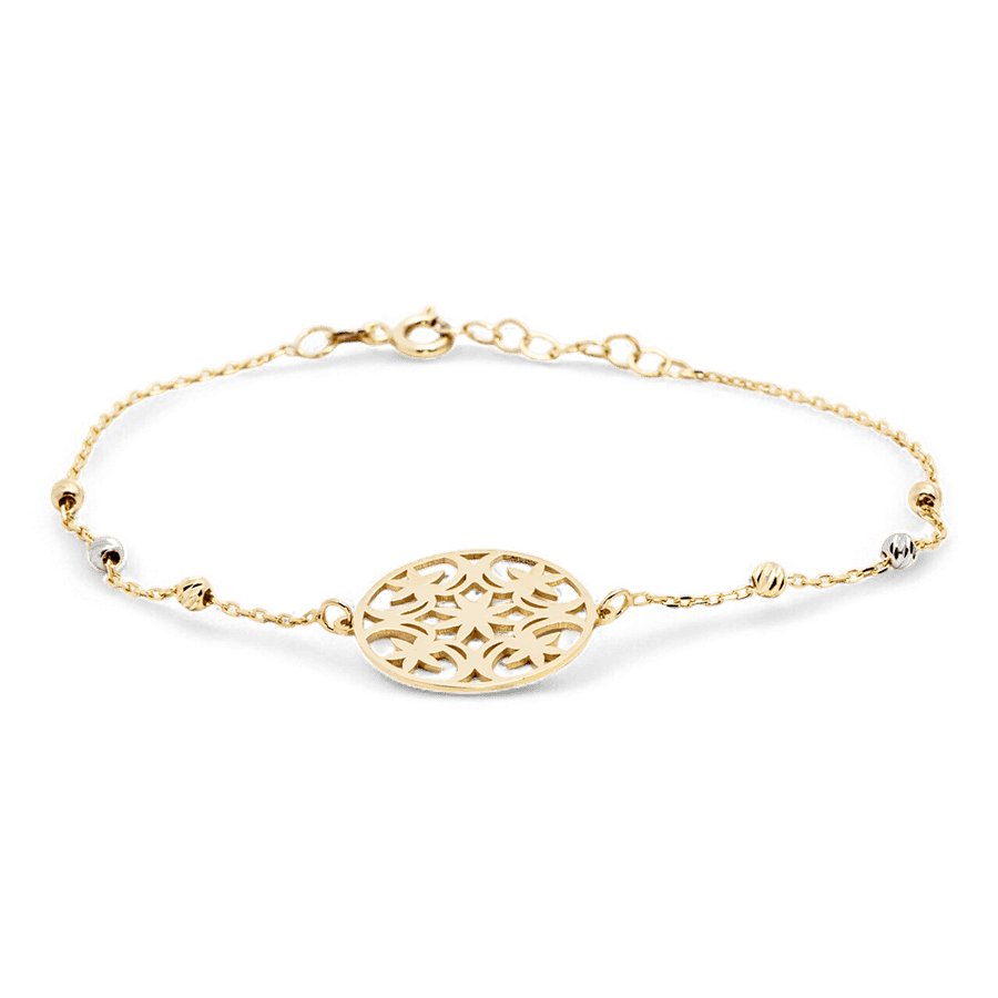  10k White Gold Bracelet