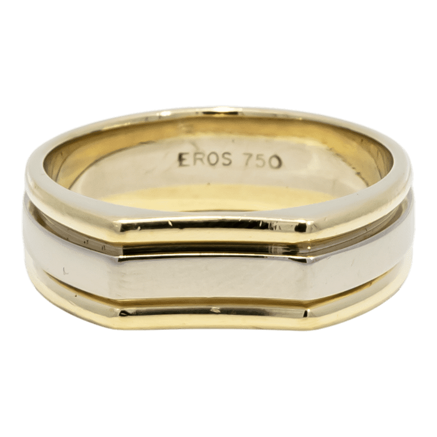  RING18K Two toned   