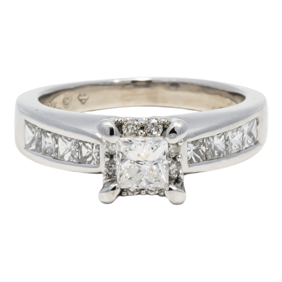  RING14K White Gold1.21CTW  