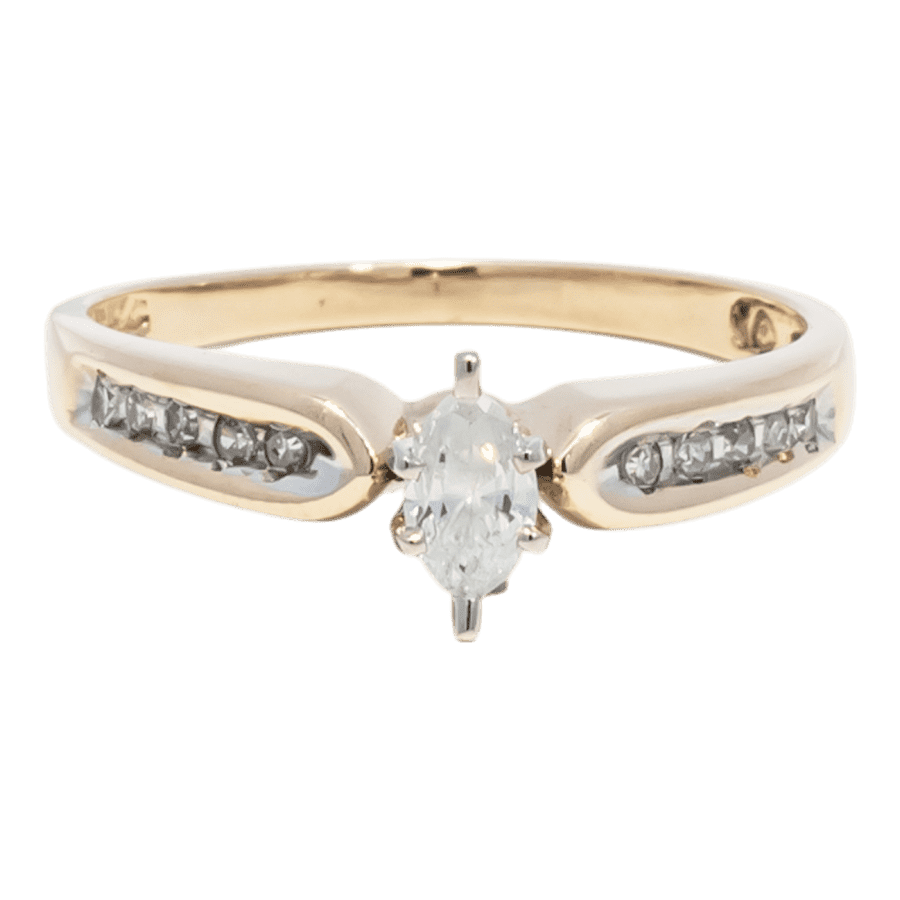  RING14K Yellow Gold 0.25CTW  