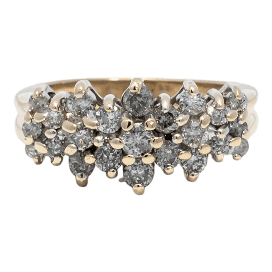  RING14K Yellow Gold 0.92CTW  