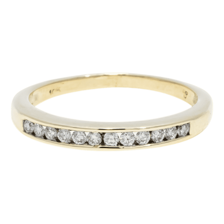  RING10K Yellow Gold 0.24CTW  