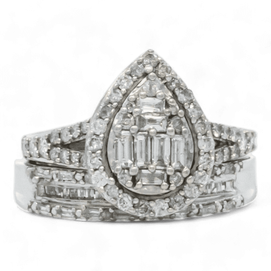  10k Yellow Gold Ring with 1.10 Carats of Diamonds