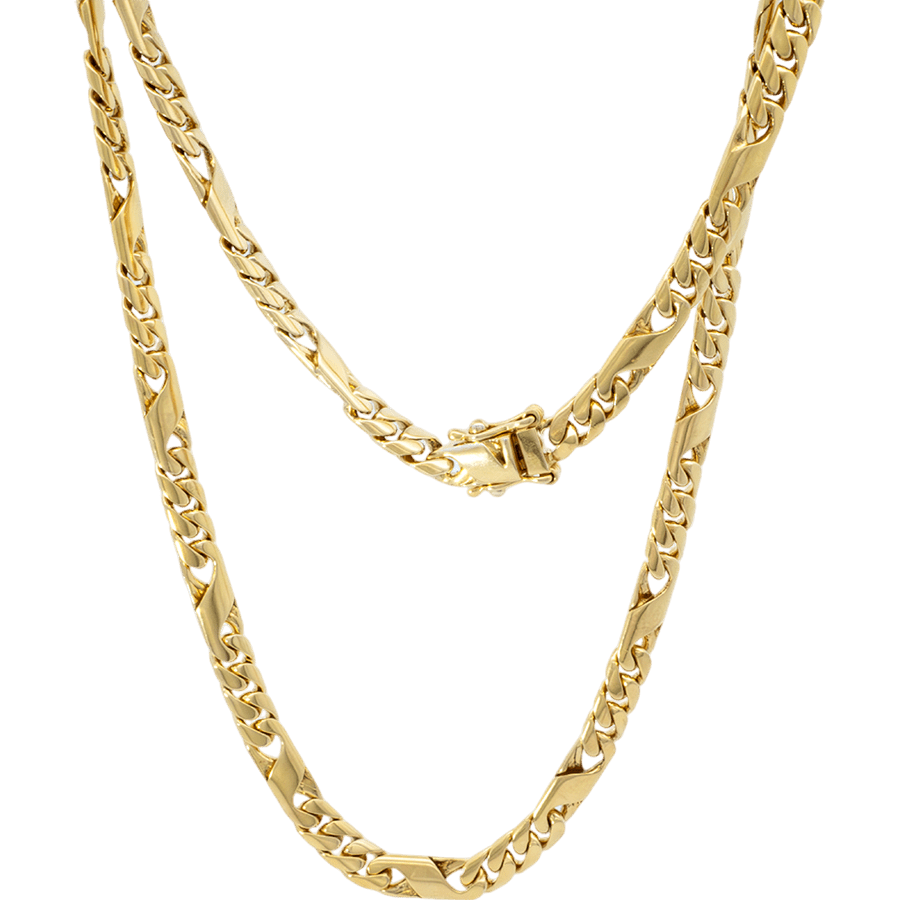  NECKLACE 18KYG 35DWT