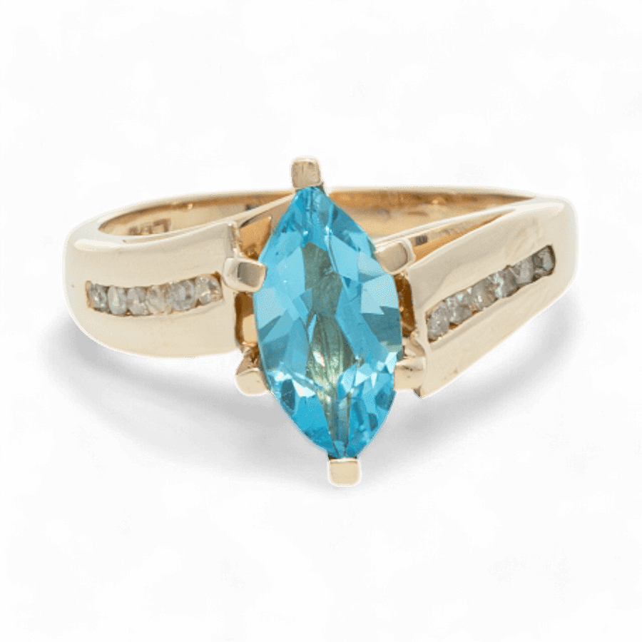  SYN TOPAZ LDS RG 12DIAS .096CTW 