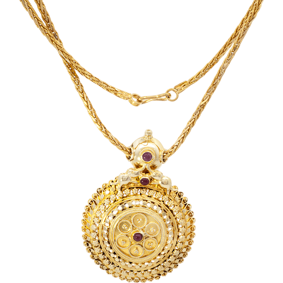  NECKLACE 22KYG 27.7DWT