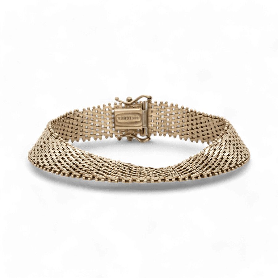  GOLD BRACELET 14KYG 14.4DWT