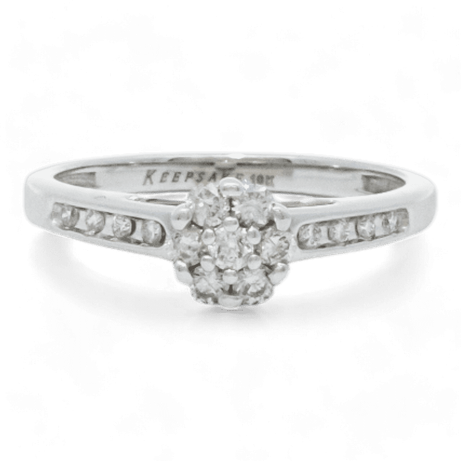  10k Yellow Gold Ring with 0.29 Carats of Diamonds
