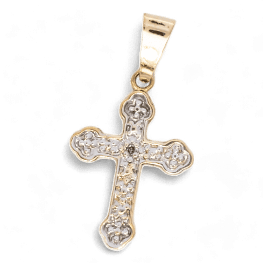  PENDANT 1DIAS .005CTW 10KYG 0.5D