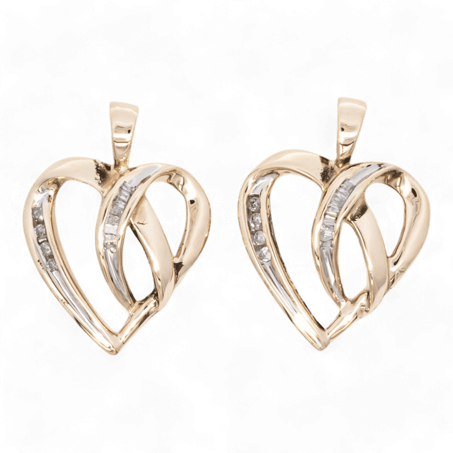  PENDANT 24DIAS .24CTW 10KYG 2.3D