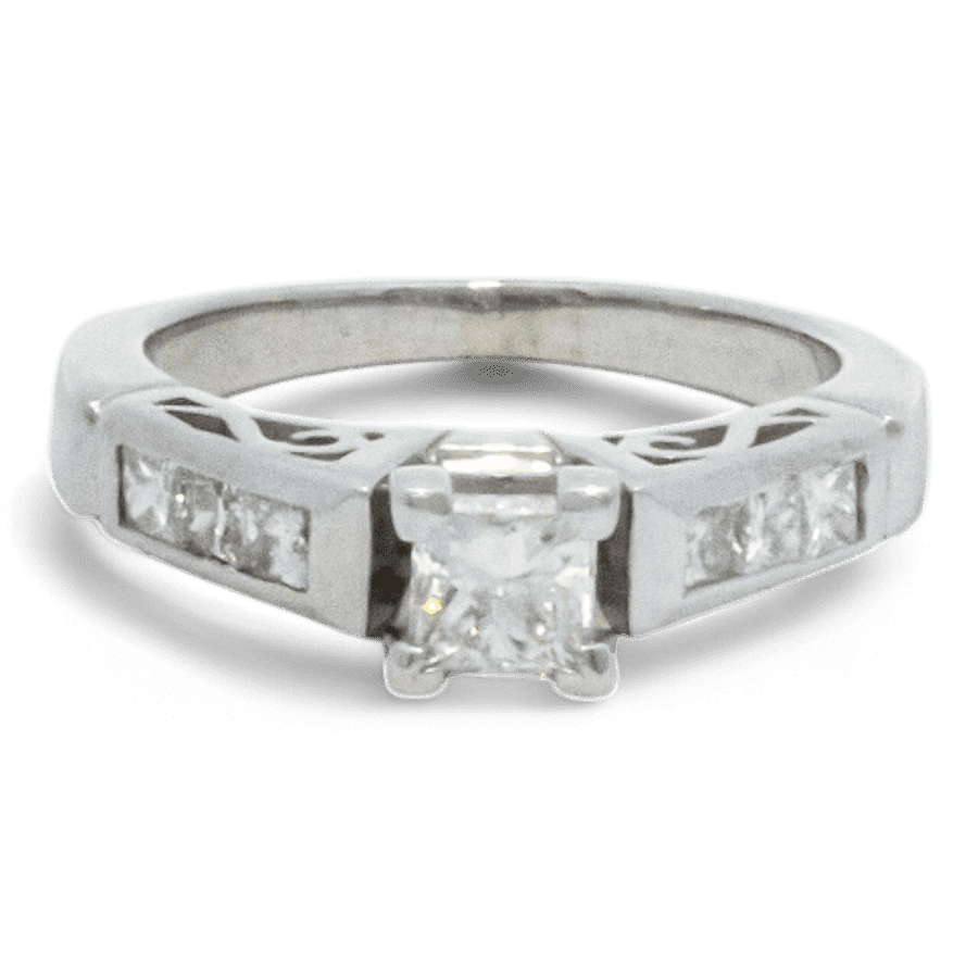  10k Yellow Gold Ring with 0.57 Carats of Diamonds