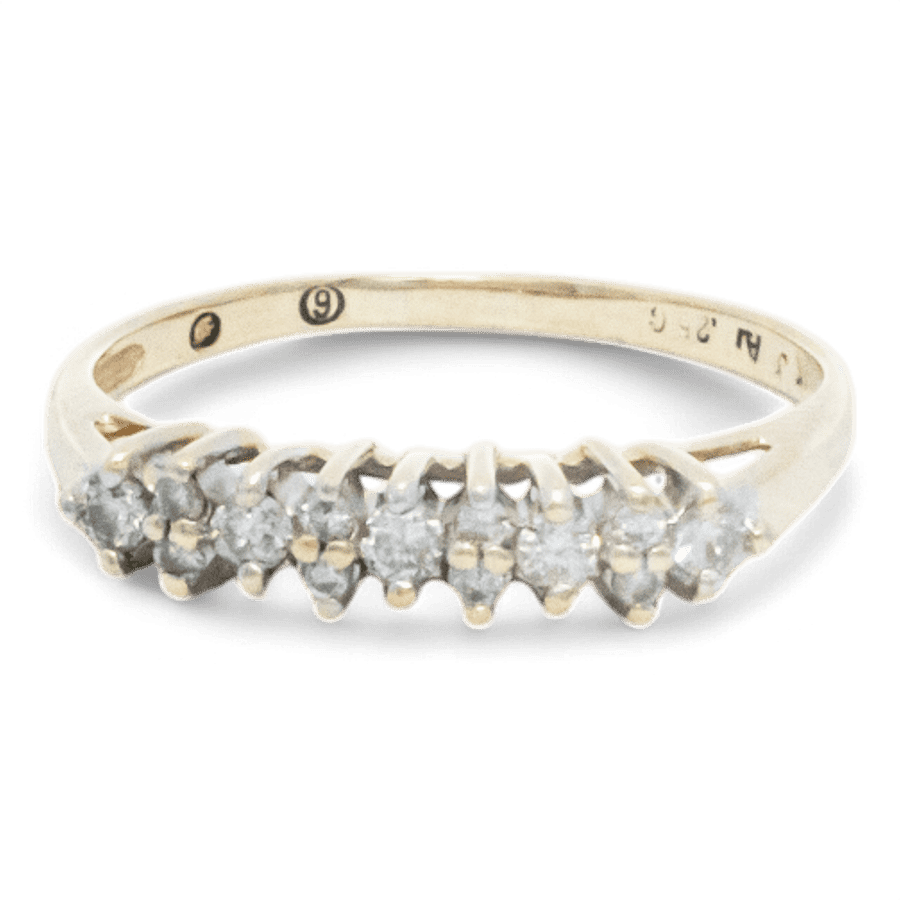  10k Yellow Gold Ring with 0.23 Carats of Diamonds