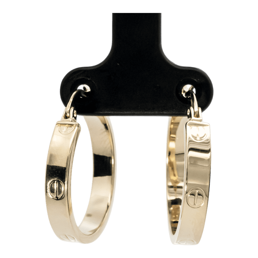  EARRINGS 14KYG 1.7DWT