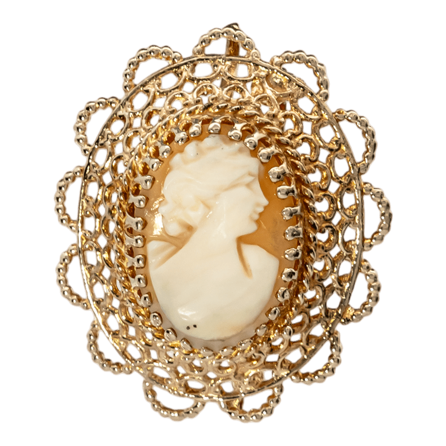  Sterling Silver Yellow Gold Pendant
