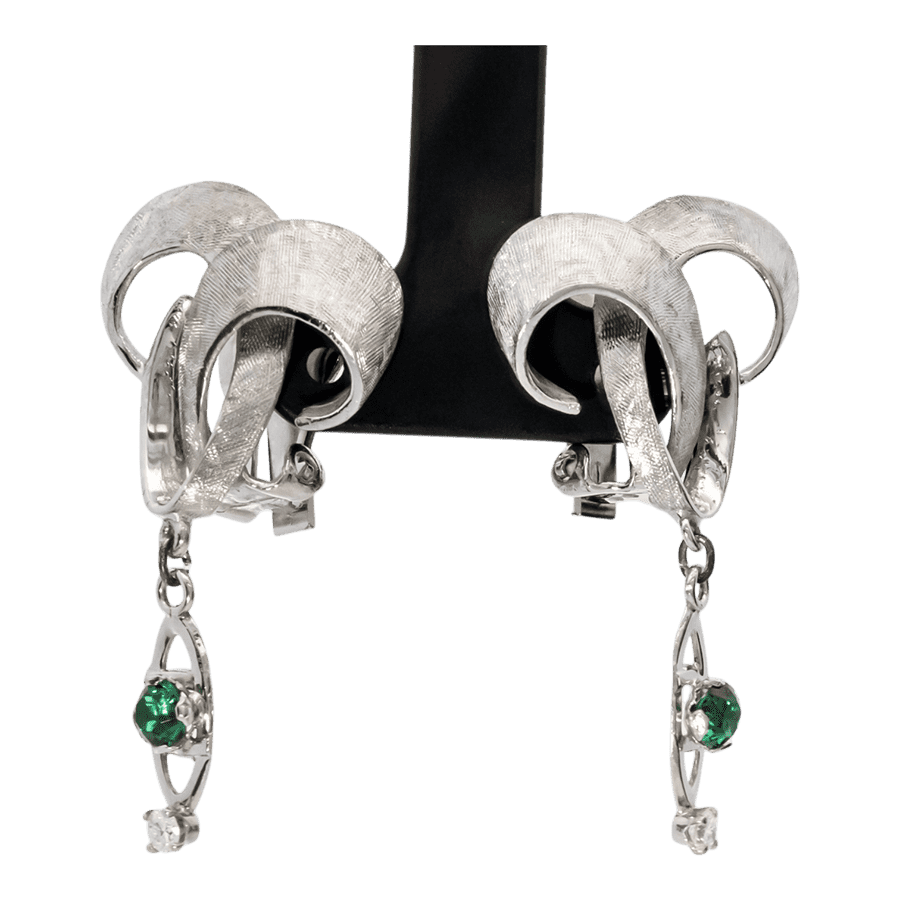  SYN EMERA EARRINGS 2DIAS .10CTW 