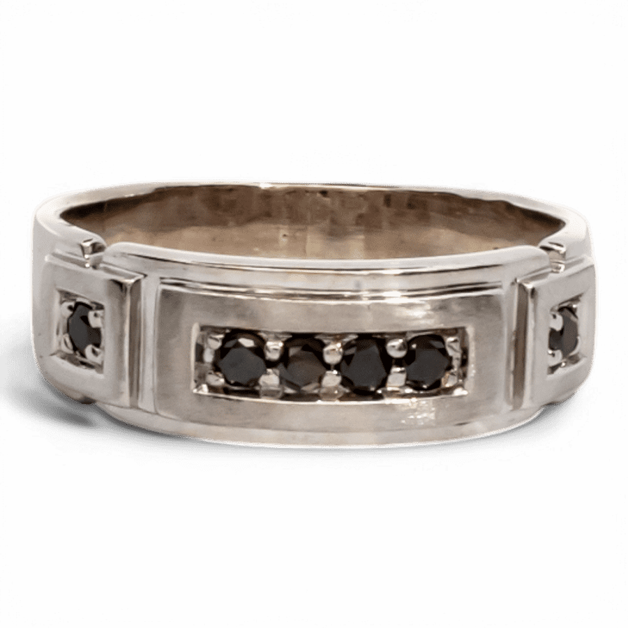  14k Yellow Gold Ring with 0.24 Carats of Diamonds