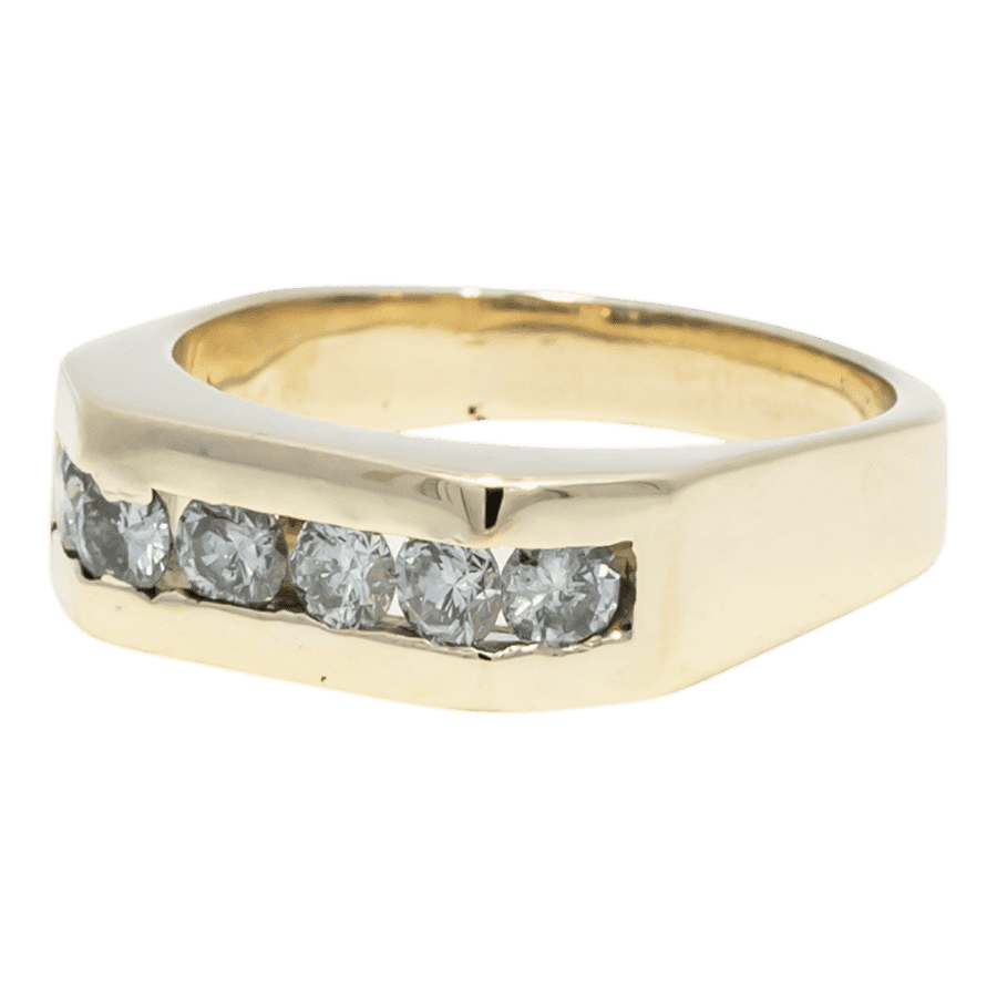  RING14K Yellow Gold 0.6CTW  