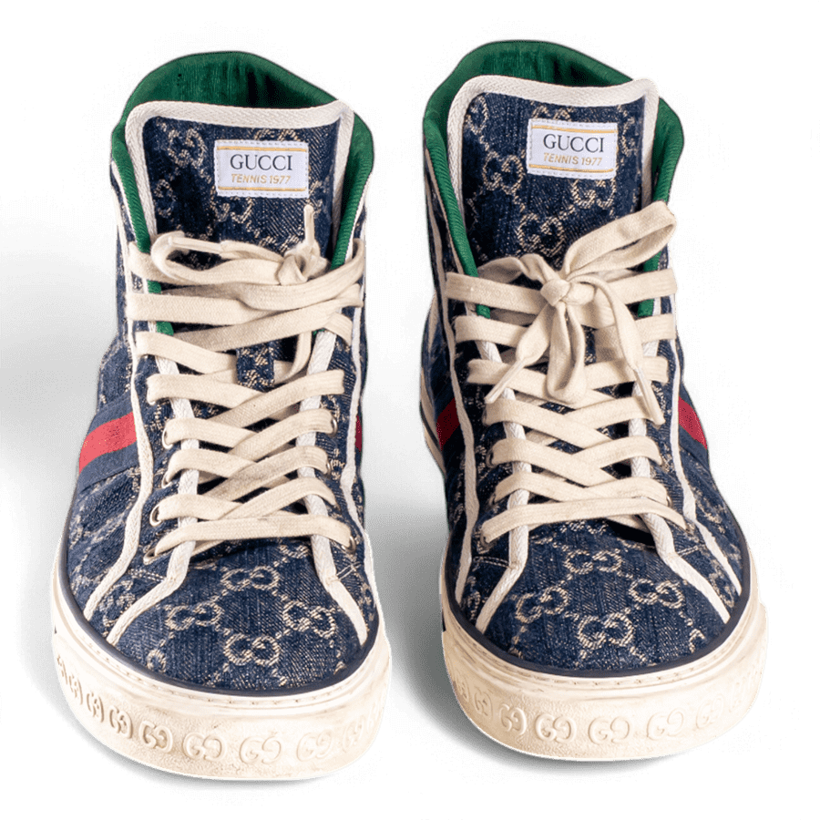 GUCCI Gucci 1977 Tennis Canvas Hightops