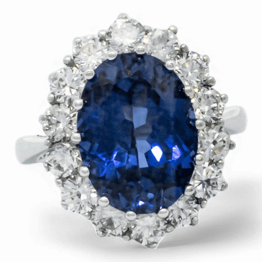  10k Yellow Gold Ring with 0.98 Carats of Diamonds