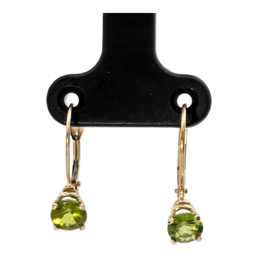  SYN PERID EARRINGS 14KYG 0.9DWT