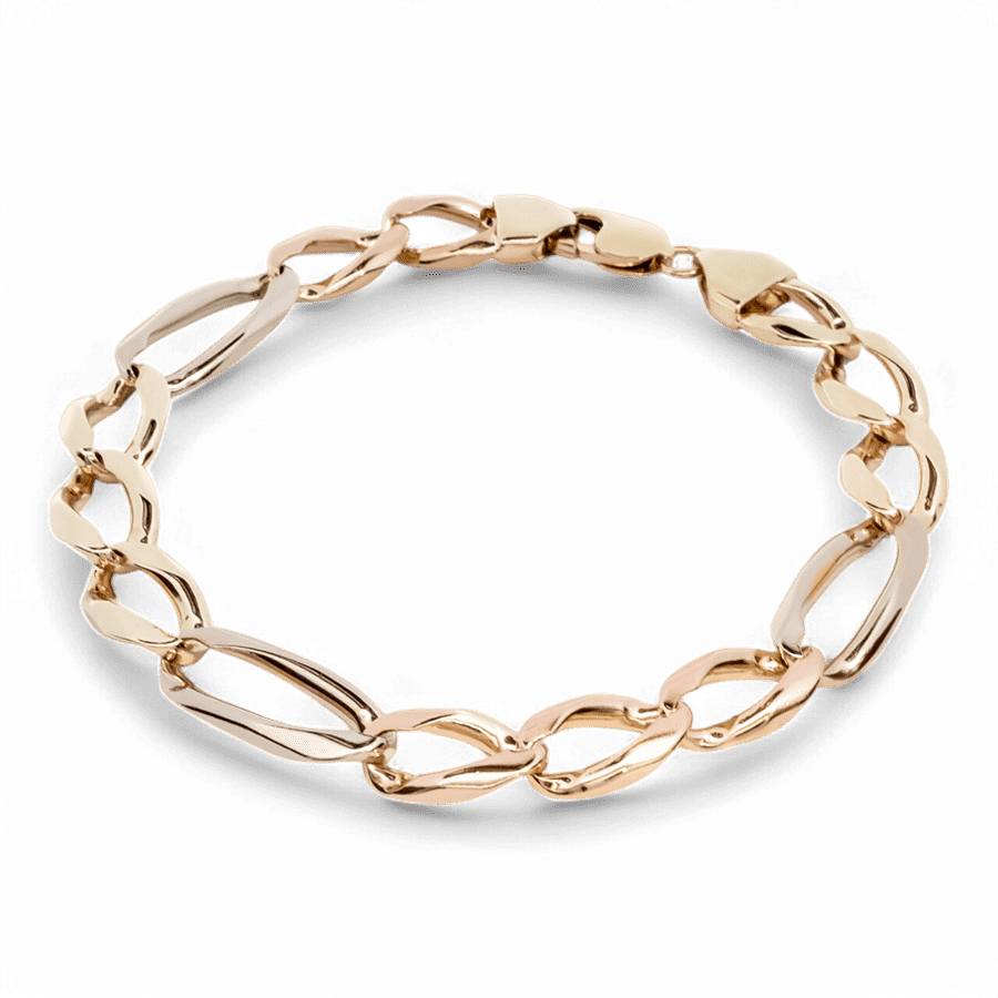  10k White Gold Bracelet