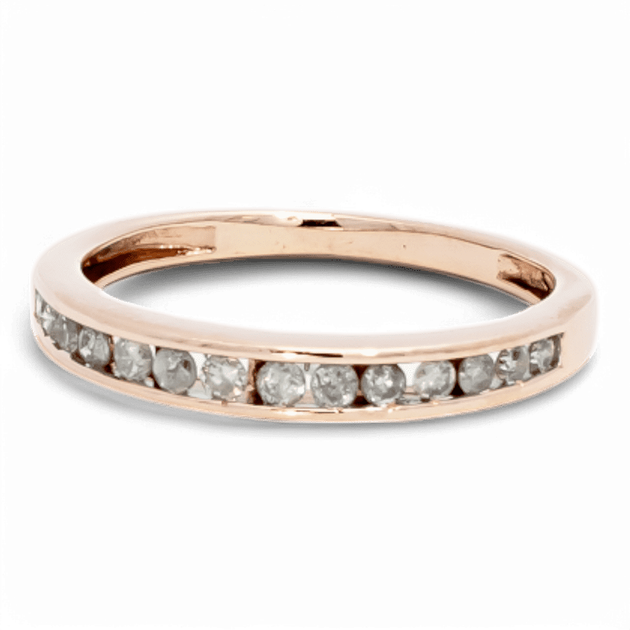  10k Yellow Gold Ring with 0.28 Carats of Diamonds
