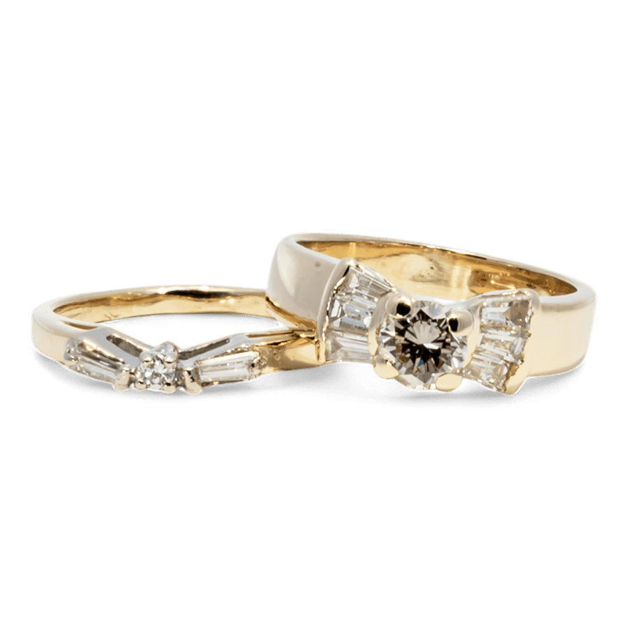  RING14K Yellow Gold 0.45CTW  