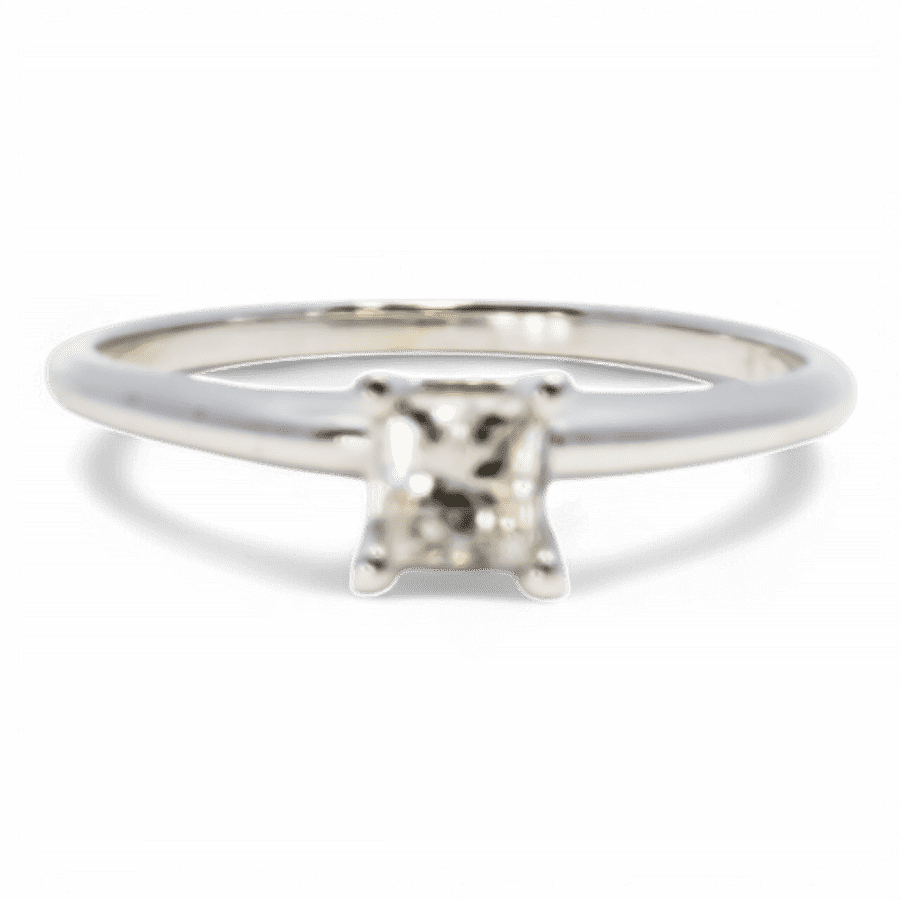  RING14K White Gold 0.33CTW  
