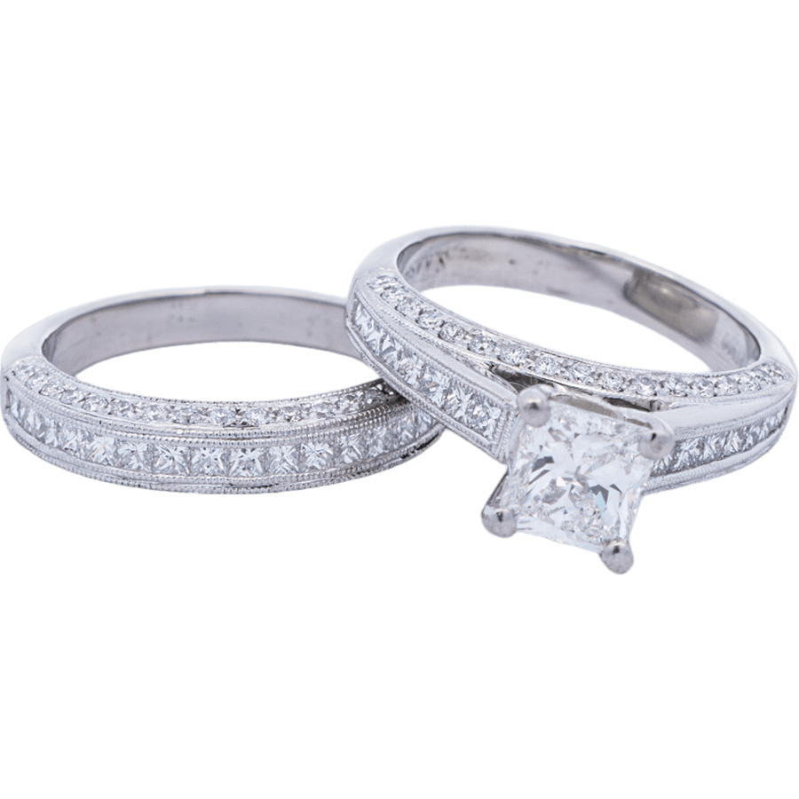  Ring Platinum 51 Diamonds