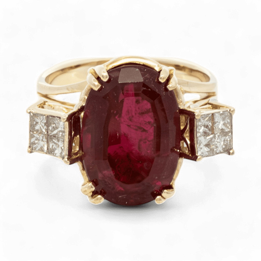  SYN RUBY LDS RG 8DIAS 1.20CTW 18