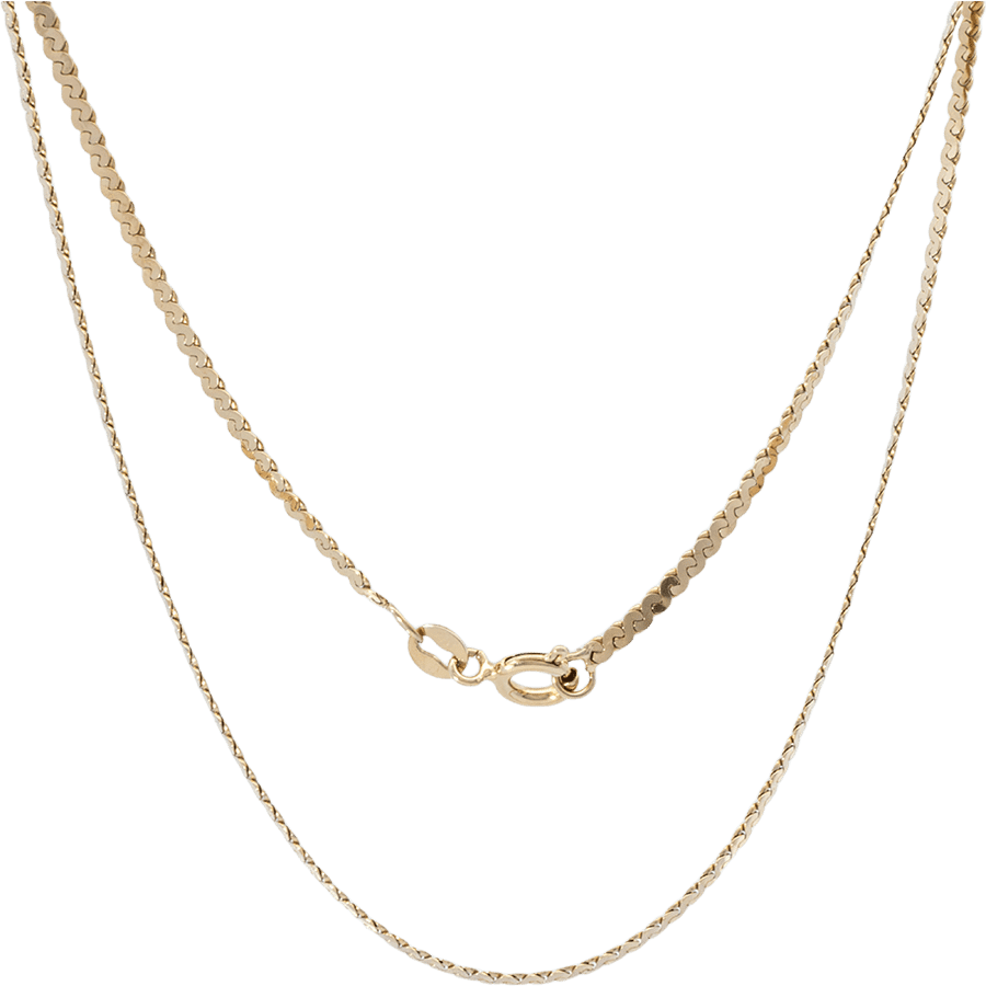  NECKLACE 14KYG 2.6DWT