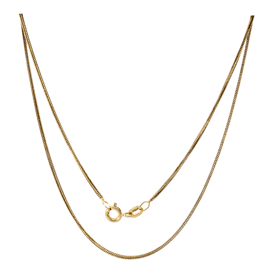  10k White Gold Chain